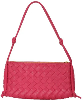 Pre-owned Leather handbags Bottega Veneta Vintage , Pink , Dames - ONE Size