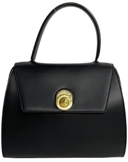 Pre-owned Leather handbags Celine Vintage , Black , Dames - ONE Size