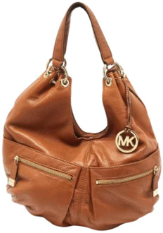 Pre-owned Leather handbags Michael Kors Pre-owned , Brown , Dames - ONE Size