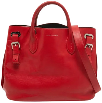 Pre-owned Leather handbags Ralph Lauren Pre-owned , Red , Dames - ONE Size