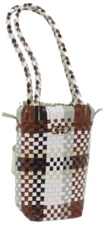 Pre-owned Leather handbags Salvatore Ferragamo Pre-owned , White , Dames - ONE Size