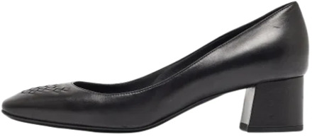 Pre-owned Leather heels Bottega Veneta Vintage , Black , Dames - 39 EU