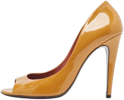 Pre-owned Leather heels Bottega Veneta Vintage , Brown , Dames - 40 EU