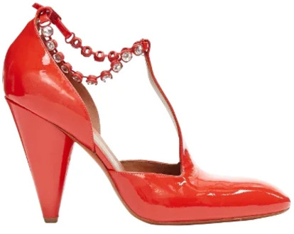 Pre-owned Leather heels Celine Vintage , Red , Dames - 38 EU