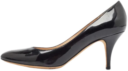 Pre-owned Leather heels Giuseppe Zanotti Pre-owned , Black , Dames - 38 1/2 EU
