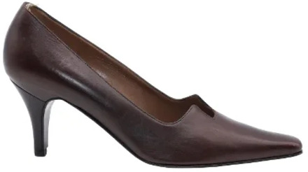 Pre-owned Leather heels Gucci Vintage , Brown , Dames - 36 EU