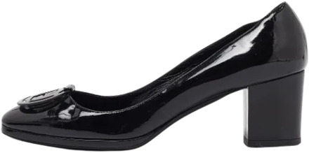 Pre-owned Leather heels Ralph Lauren Pre-owned , Black , Dames - 40 EU