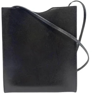 Pre-owned Leather hermes-bags Hermès Vintage , Black , Dames - ONE Size