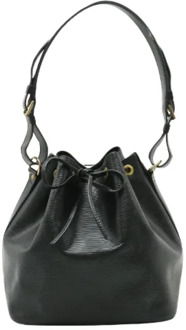 Pre-owned Leather louis-vuitton-bags Louis Vuitton Vintage , Black , Dames - ONE Size