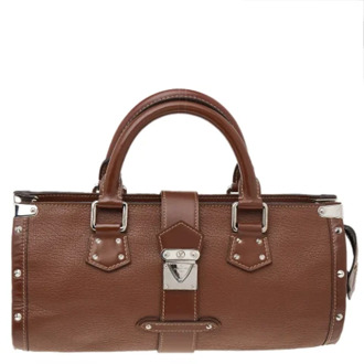 Pre-owned Leather louis-vuitton-bags Louis Vuitton Vintage , Brown , Dames - ONE Size