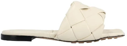 Pre-owned Leather sandals Bottega Veneta Vintage , Beige , Dames - 39 EU