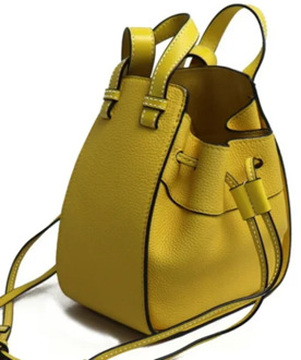 Pre-owned Leather shoulder-bags Loewe Pre-owned , Yellow , Dames - ONE Size