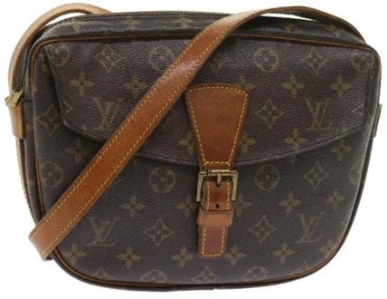 Pre-owned Leather shoulder-bags Louis Vuitton Vintage , Brown , Dames - ONE Size