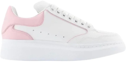 Pre-owned Leather sneakers Alexander McQueen Pre-owned , White , Dames - 35 EU