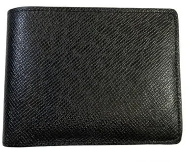 Pre-owned Leather wallets Louis Vuitton Vintage , Black , Dames - ONE Size