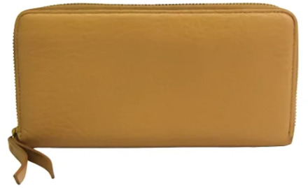 Pre-owned Leather wallets Maison Margiela Pre-owned , Beige , Dames - ONE Size