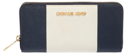 Pre-owned Leather wallets Michael Kors Pre-owned , White , Dames - ONE Size