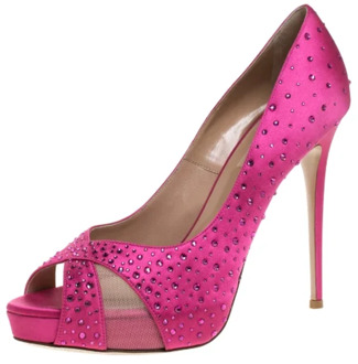 Pre-owned Mesh heels Valentino Vintage , Pink , Dames - 40 EU