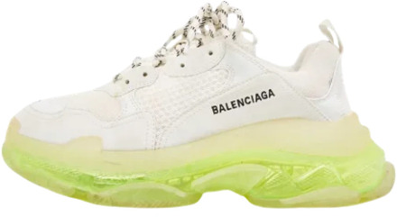 Pre-owned Mesh sneakers Balenciaga Vintage , White , Heren - 42 EU