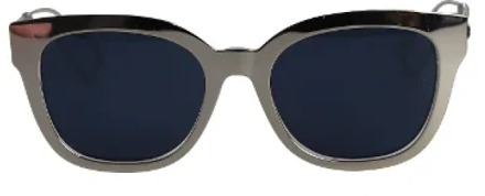 Pre-owned Metal sunglasses Dior Vintage , Gray , Dames - ONE Size