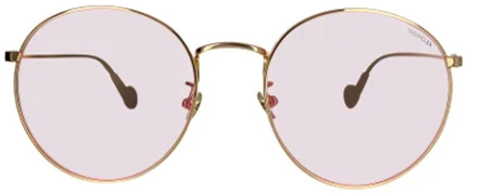 Pre-owned Metal sunglasses Moncler Pre-owned , Pink , Unisex - ONE Size