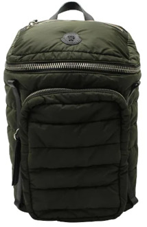 Pre-owned Nylon backpacks Moncler Pre-owned , Green , Heren - ONE Size