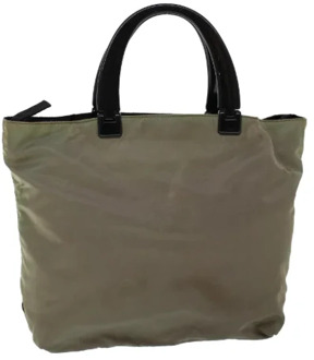 Pre-owned Nylon handbags Prada Vintage , Green , Dames - ONE Size