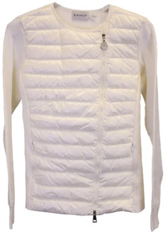 Pre-owned Nylon outerwear Moncler Pre-owned , Beige , Dames - XS
