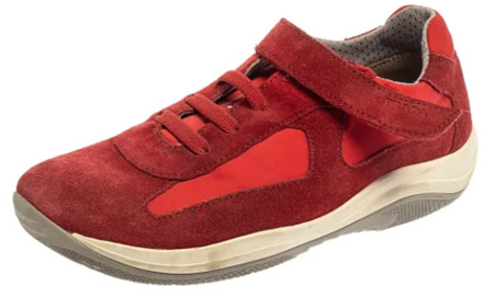 Pre-owned Nylon sneakers Prada Vintage , Red , Dames - 34 EU