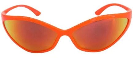 Pre-owned Nylon sunglasses Balenciaga Vintage , Orange , Heren - ONE Size