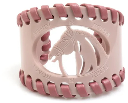 Pre-owned Plastic bracelets Fendi Vintage , Pink , Dames - ONE Size