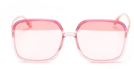 Pre-owned Plastic sunglasses Dior Vintage , Pink , Dames - ONE Size