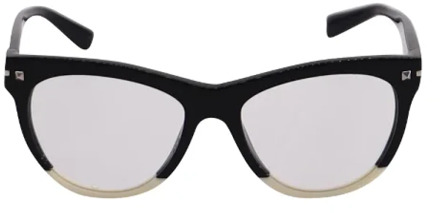 Pre-owned Plastic sunglasses Valentino Vintage , Black , Unisex - ONE Size