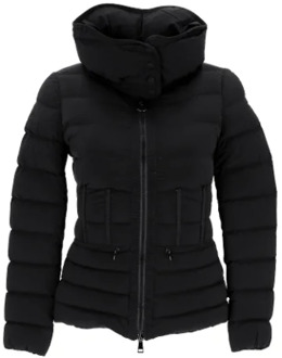 Pre-owned Polyester outerwear Moncler Pre-owned , Black , Dames - 2XS