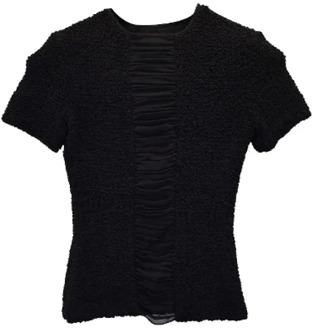 Pre-owned Polyester tops Alexander Wang Pre-owned , Black , Dames - 2XS