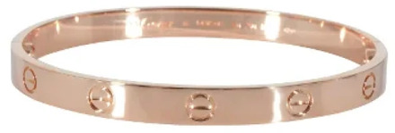 Pre-owned Rose Gold bracelets Cartier Vintage , Pink , Dames - ONE Size