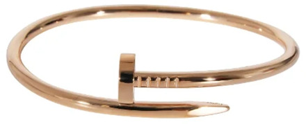 Pre-owned Rose Gold bracelets Cartier Vintage , Yellow , Dames - ONE Size