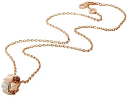 Pre-owned Rose Gold necklaces Bvlgari Vintage , Yellow , Dames - ONE Size
