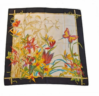 Pre-owned Silk scarves Dior Vintage , Multicolor , Dames - ONE Size