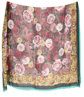Pre-owned Silk scarves Dolce & Gabbana Pre-owned , Multicolor , Dames - ONE Size