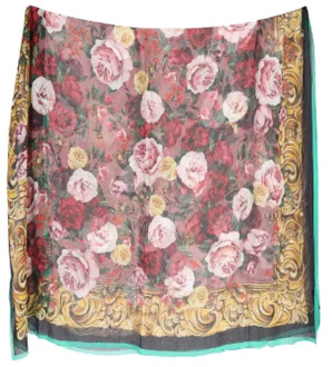 Pre-owned Silk scarves Dolce & Gabbana Pre-owned , Multicolor , Dames - ONE Size