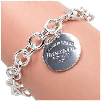 Pre-owned Silver bracelets Tiffany & Co. Pre-owned , Gray , Dames - ONE Size