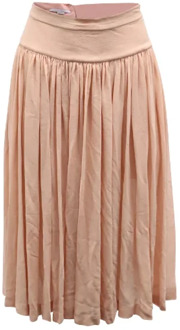 Pre-owned Skirts Stella McCartney Pre-owned , Pink , Dames
