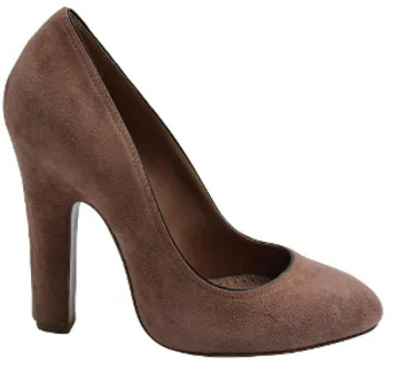 Pre-owned Suede heels Alaïa Pre-owned , Brown , Dames - 35 EU