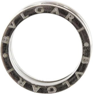 Pre-owned White Gold rings Bvlgari Vintage , Gray , Dames - ONE Size