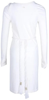 Pre-owned Wool dresses Chanel Vintage , White , Dames - XS