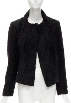 Pre-owned Wool outerwear Isabel Marant Pre-owned , Black , Dames - S