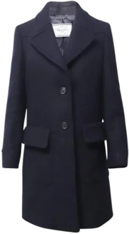 Pre-owned Wool outerwear Prada Vintage , Black , Dames - XL