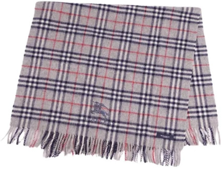 Pre-owned Wool scarves Burberry Vintage , Multicolor , Dames - ONE Size