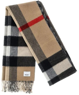 Pre-owned Wool scarves Burberry Vintage , Multicolor , Heren - ONE Size
